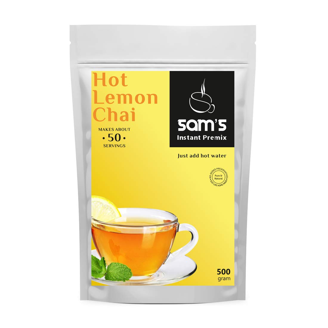 Sams Instant Tea Premix Hot Lemon 500gm - Instant Tea | Tea Premix | Hot Lemon Tea | Hot Lemon Chai (B07SQ9CPDZ) Amazon Price History, Amazon Price Tracker