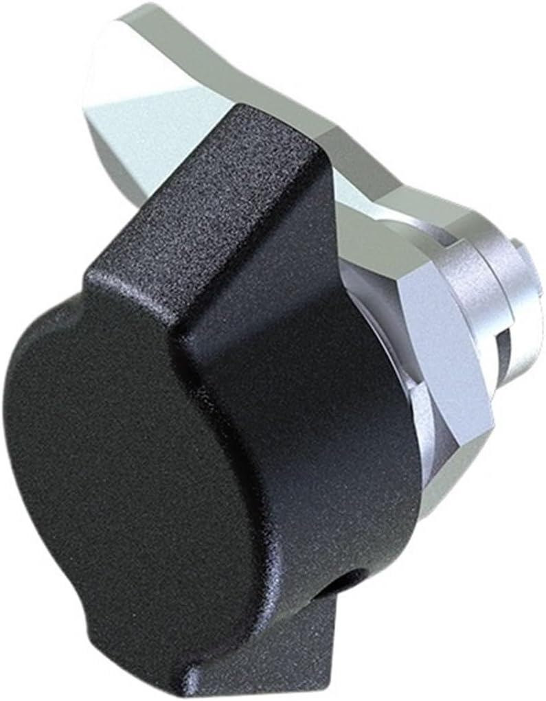 Cabinet, Electrical Switch Equipment Door Lock Right Angle Rotating Tongue Mechanical, 1Pcs(Chrome)