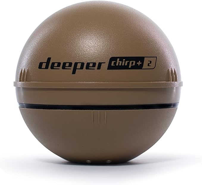 Deeper Chirp 2 Castable and Portable WiFi Fish Finder with Extended Battery and