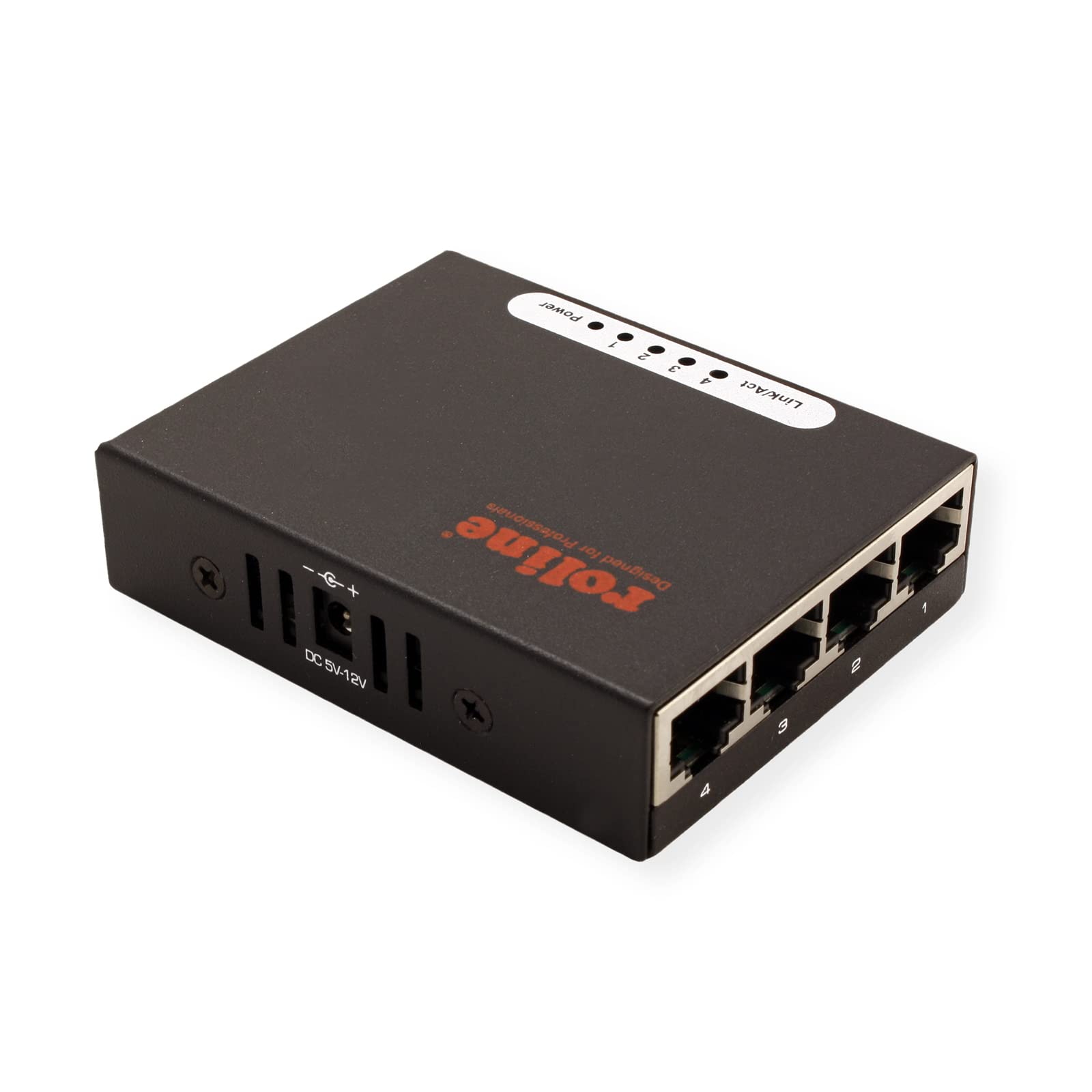 ROLINE Switch Gigabit Ethernet, Pocket, 4 ports - Commutateurs réseaux (Pocket, 4 ports, Full duplex)