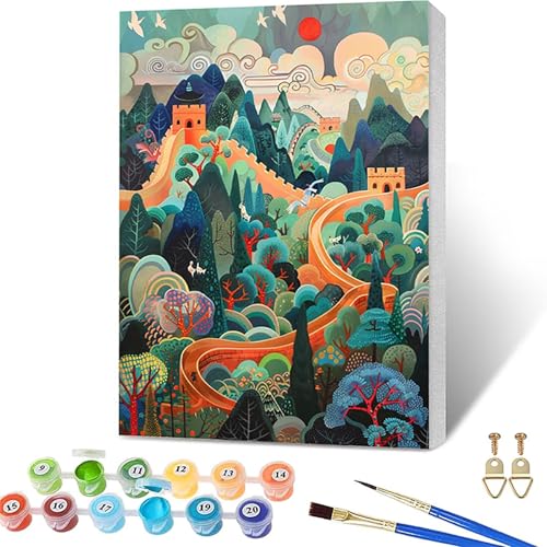 �������G �z���t�� �����̒���, ���G �L�����o�X ��, DIY Paint by Numbers for Adults �܂� �A�N�����y�C���g������ �u���V, �����h��G �y�C���g�o�C�i���o�[, �K�؂� ��l ���S��, �z�[�� �I�t�B�X����, �M�t�g ��