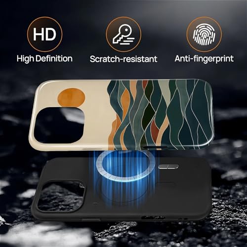 Coque iPhone 16 Pro Max compatible MagSafe coque antichoc hybride 2 en 1