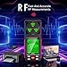 YOJOCK EMF Meter,3 in 1 EMF Detector Electromagnetic Field Radiation Detector for EF,MF,RF,EMF Reader for Home EMF Inspections,Office,Outdoor,Ghost Hunting