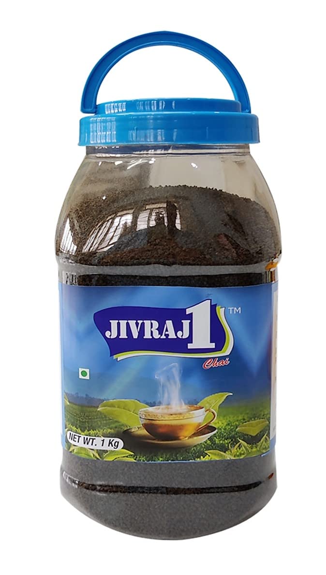 Jivraj No.1 Masala Chai (Jar Pack) | 1 Kg | Jivraj Tea | Masala Tea | Tea Container | Premium Tea | For All Chai Lovers | With Assam Tea Leaves | With Refreshing Spices (B07CK39GFH) Amazon Price History, Amazon Price Tracker
