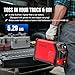 250Amp Stick Welder 110V/220V Dual Voltage, with LED Display ARC Welding Machine w/Hot Start, IGBT Inverter, Portable Welder with Complete Kit (10 Rods, Clamps, Gloves), Anti-Stick for Home/Diy/Farm