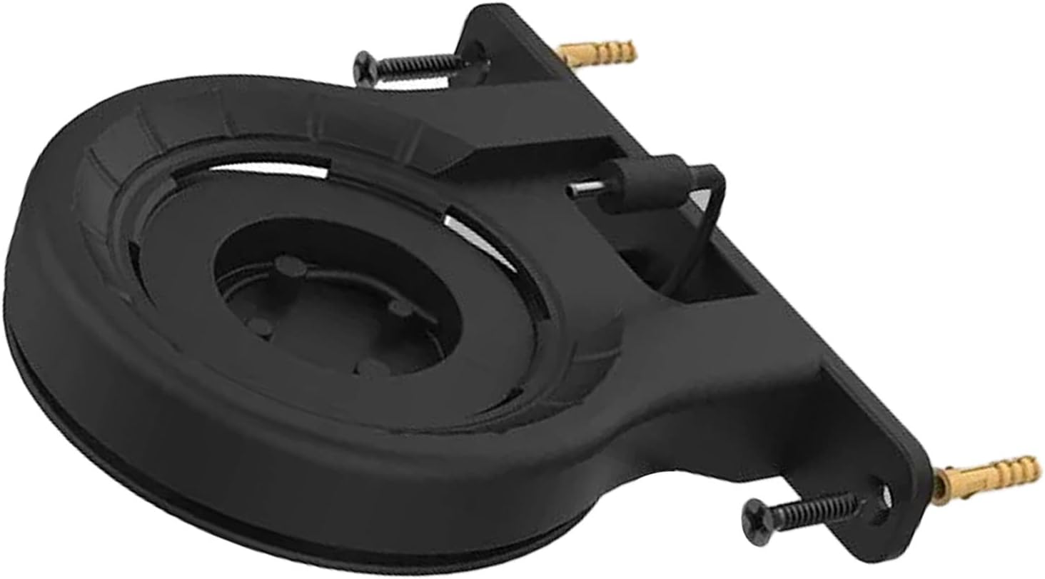 Speaker Wall Mount Durable Space Saving Bracket Holder for Dot 3rd, 4th Generation Efficiently Hides Power Cord for Kitchen, Living Room Premium ABS Material (Dot)