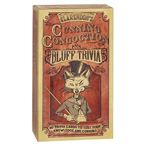 Cunning Concoction Bluff Trivia: The Hilarious Pocket-Sized Trivia Game of Outrageous Bluffs and Dodgy Knowledge – Card Games for Adults, Teens - Dinner Party Games Cover