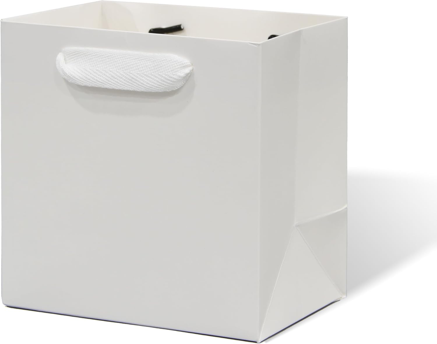 Kraft Paper Gift Bag 12 in Large Square Body Paper Bags with Handles for Wedding Baby Shower Birthday Party (Kraft Brown, 12 x 6 x 12 in, 10 CT)