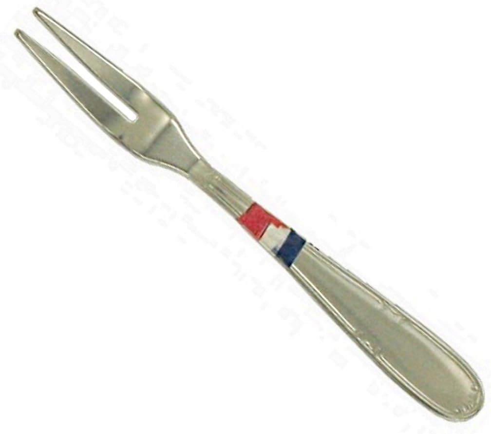 3 Stainless Steel Snail Forks 14 cm Made in France 2 Teeth Kitchen Utensil