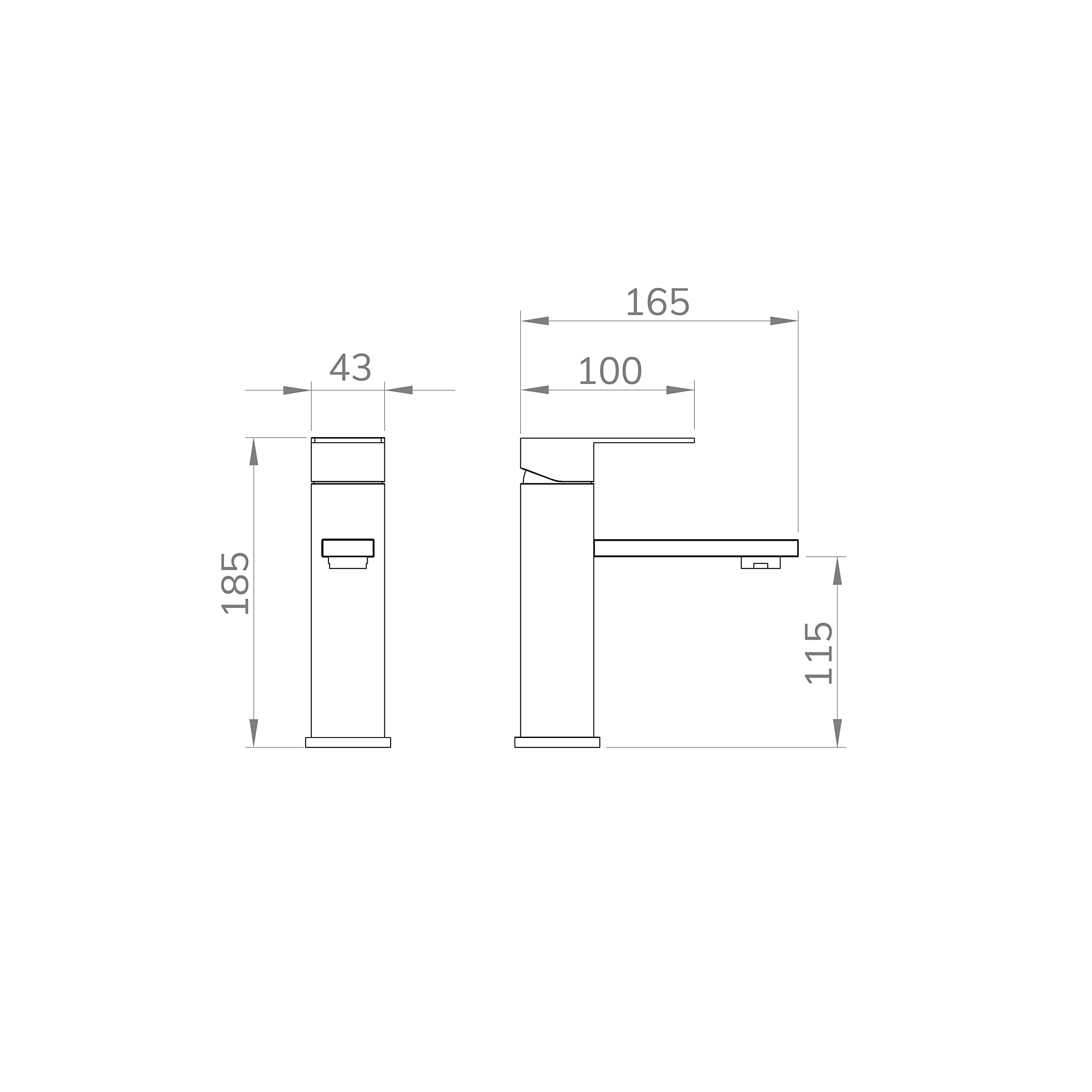 BAIKAL Pack solución para baño con lavabo y complementos. Incluye: lavabo cerámico, Grifo, Sifón extensible y Válvula de desagüe con rebosadero. Fácil instalación, se incluyen las instrucciones