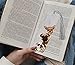 WIRESTER Set of 5 Paper Bookmarks with Tassel for Students, Reader, Teachers, Book Lovers - Cute Dog Breeds (Bulldog, Puppy Dog, Chihuahua, German Shepherd, Siberian Husky, Retriever, Basset Hound)