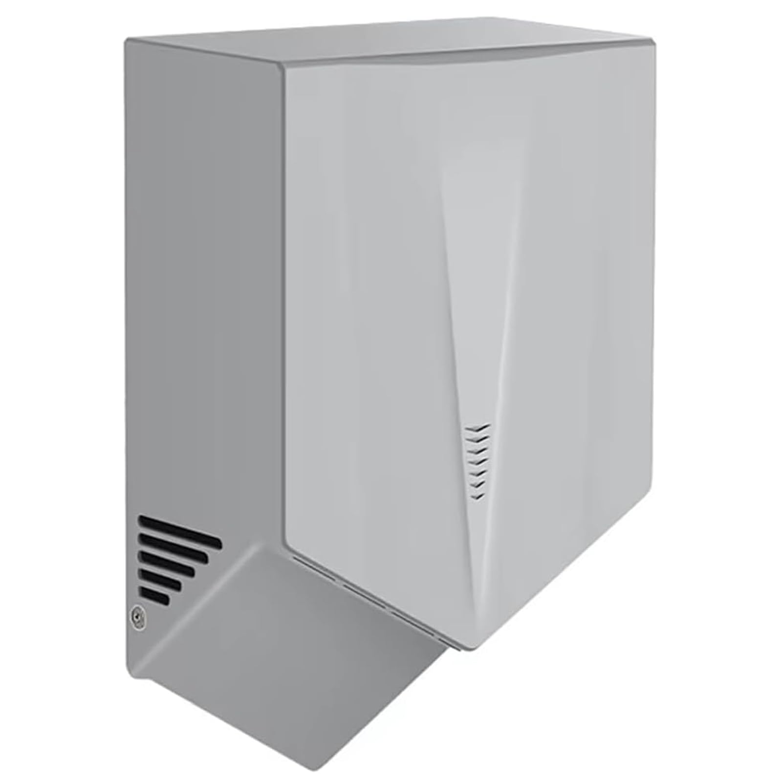 Secador de manos automático de 1500W con doble salida de aire para instalar en pared