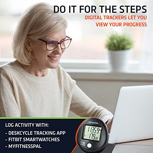 DeskCycle 2 Under Desk Bike Pedal Exerciser with Adjustable Leg - Mini Exercise Bike Desk Cycle, Leg Exerciser for Physical Therapy & Desk Exercise (White) - Image 10