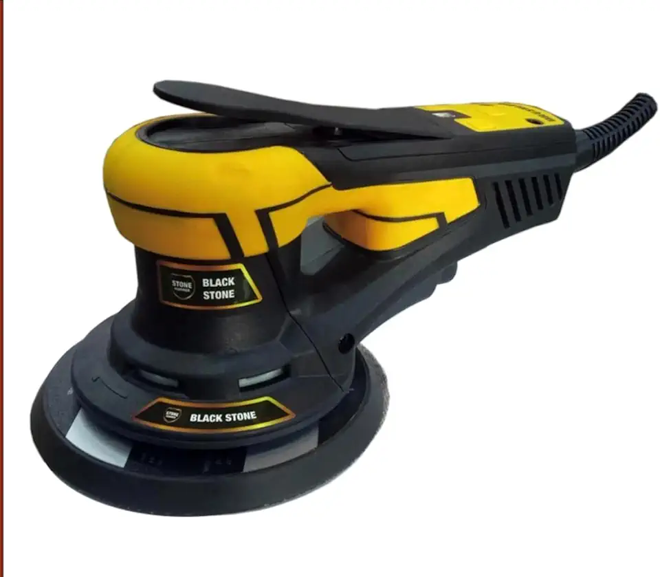 Lixadeira Roto Orbital Stone Hammer Motor sem escova - Brushless 350W 220v – Acabamento Profissional, baixa vibração, velocidade variável de 4000-10000 RPM, 6 polegadas