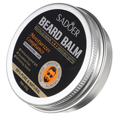 Healeved Bálsamo Para El Cuidado De La Barba Tira De Sellado De Sellador Cadena Del Pantalón Del Cuerpo Barba Para Después Del Ungüento Para Barba Crema De Afeitar Ver Black Pegar
