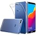Produktbild Peakally Huawei Honor 7C / Huawei Y7 Prime 2018 / Huawei Y7 2018 Hülle, Soft TPU Transparent Hüllen [Kratzfest] [Anti Slip] Durchsichtige Schutzhülle Case Weiche Handyhülle für Honor 7C 5.99"-Klar