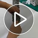 Image of Microfiber Feather Chenille Duster for Dust Cleaning with extendable Pole 100 Inch with Anti Scratch Bendable Washable Duster with High Cobweb Stick for High Ceiling Fans, Furniture - Grey