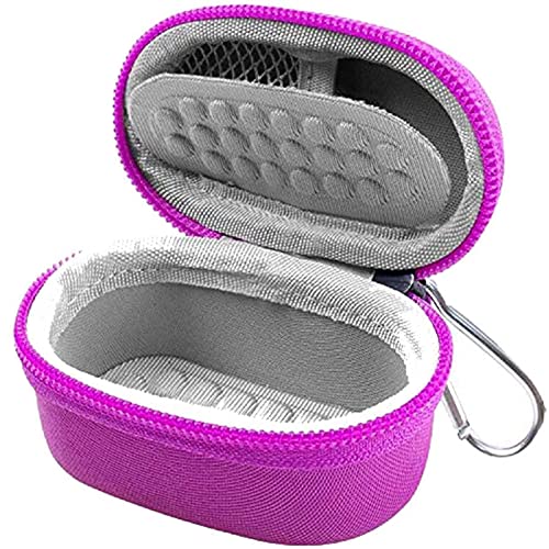 Organizer Case Compatible with Zacurate Pro Series 500DL Blood Oxygen Saturation Monitor/Fingertip Pulse Oximeter, Oxygen Meter Finger Storage Holder for Childrend/Facelake, Box only- Purple