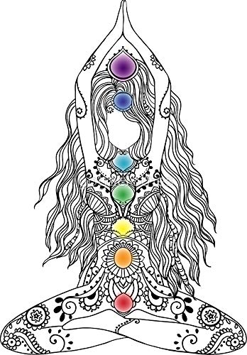 Yoga Om Chakras Mindfulness Meditation Zen 1 - Sticker Graphic
