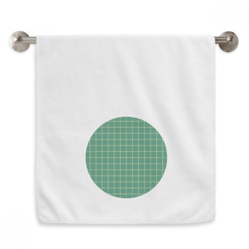 Serviettes débarbouillettes douces motif diadème vert pour soin visage