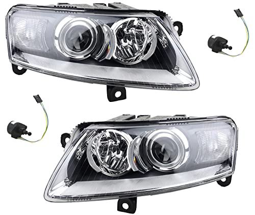 Johns, Faros delanteros principales aptos para Audi A6 4F juego BI Xenon D2S LR LWR