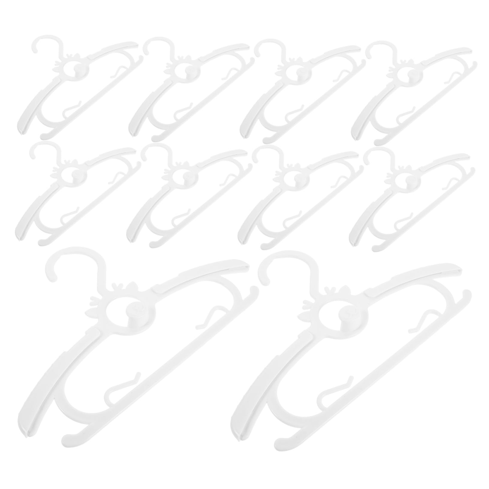 SOIMISS 30 Stück Hangers Kleiderständer Kleiderbügel Kind Kleiderbügel Für Babykleiderbügel Bügel Für Babykleidung Kinderbügel Bügel White