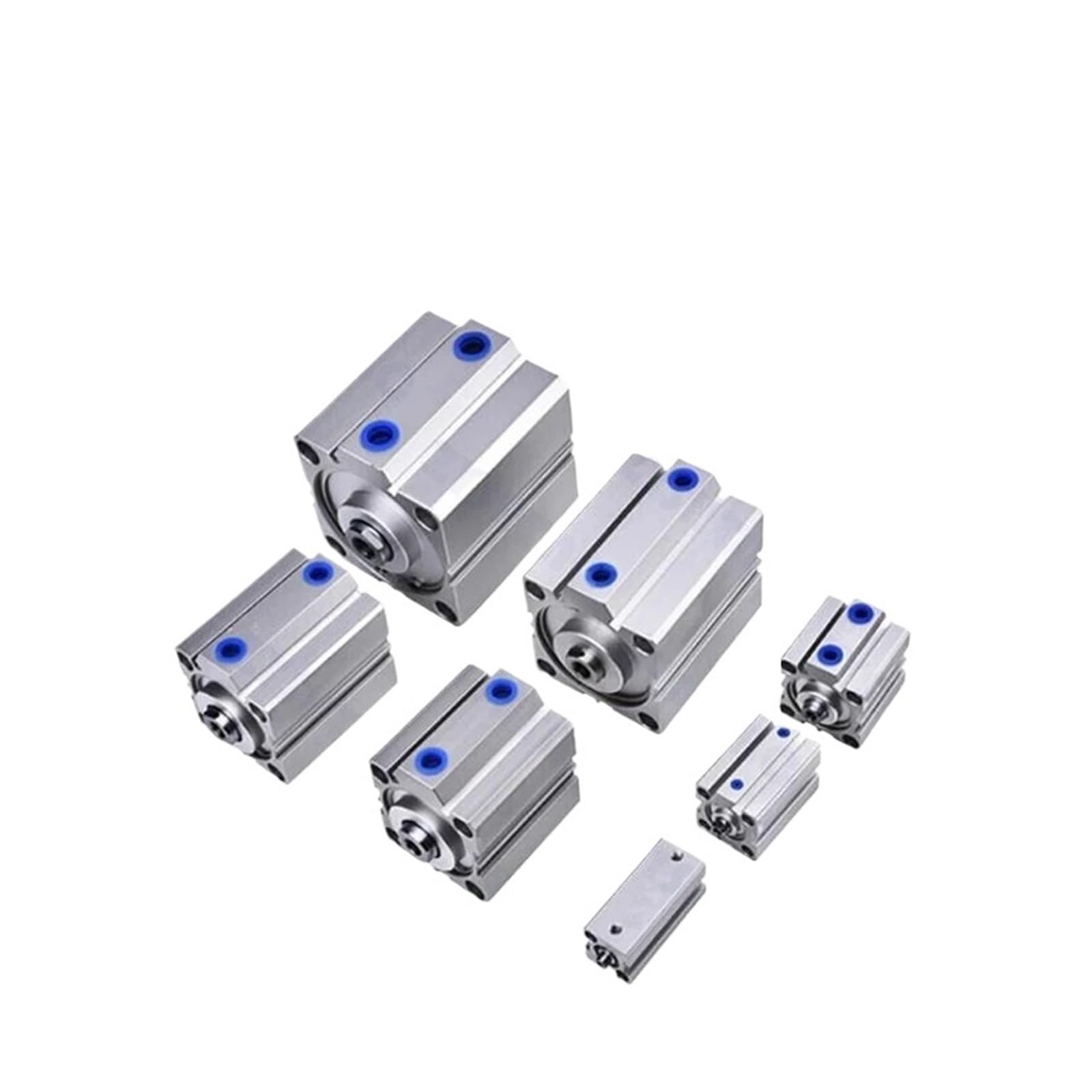 Cilindro neumático compacto de 32mm de diámetro y 45mm de carrera 3