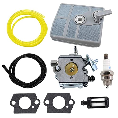 Hippotech Carburateur et filtre à air pour tronçonneuse Stihl 030AV 031AV 032AV Cover