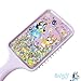 LUV HER Licenced Bluey Kids' Detangling Confetti Hair Brush - Fun Design with Bluey & Bingo - Gentle on Wet & Dry Hair - Ideal for Kids Ages 3+ - Makes Hair Care Enjoyable and Simple
