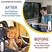 REACHTOP Car Window Shades, Car Window Shade for Baby, Car Window Screens, Car Sun Shade for Rear Window(2 Pack)
