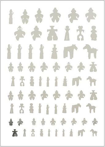 Amazon レジン封入用フィルム 土偶 はにわ 箔押し 銀 デコ素材 通販