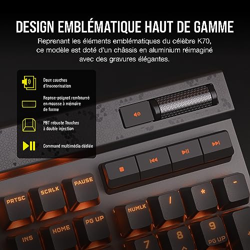 Corsair Gaming K70 Max Corsair MGX - vue 9