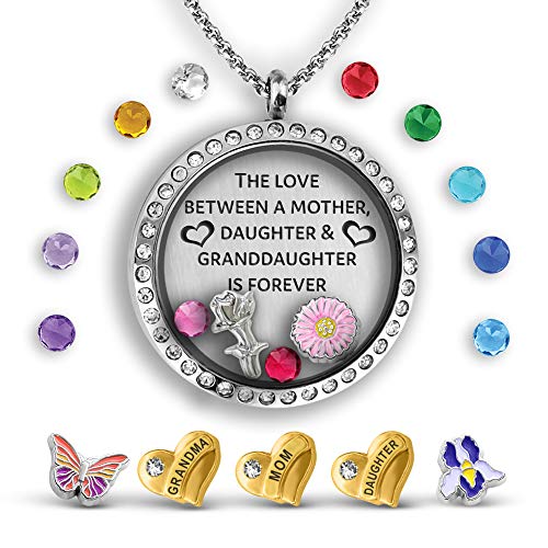 Forever Locket Necklace | Grandma Gifts 