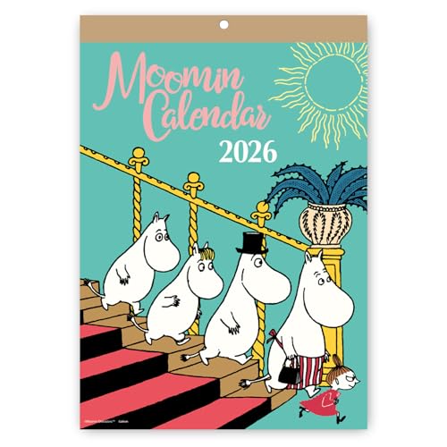学研ステイフル 2026 カレンダー ムーミン 壁掛け 原画 DM12014 2026年 1月始まりのサムネイル