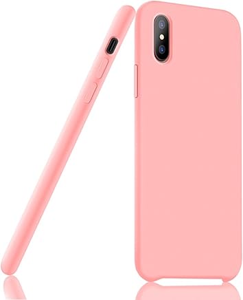 Funda iPhone X, Fuleadture Slim L?quido de Silicona Gel Carcasa Alta Calidad Anti-Rasgu?o y Resistente Huellas Dactilares Totalmente Protectora Caso Cover Case para Apple iPhone X (5.8