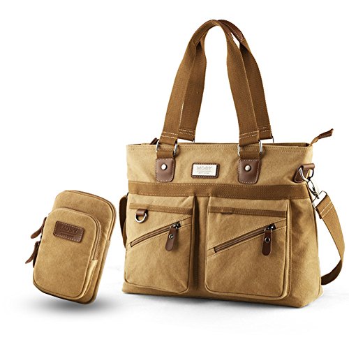Sac de toile en bandoulière contre la fatigue pour ordinateur et documents A4