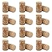 BESTONZON 100 unids de Corchos de Vino Tapones de Botella de Corcho Natural/Corchos de Vino/Corcho para Manualidades,decoración y pasatiempos(2.1 x 4 cm)