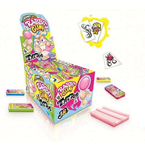Gomme da masticare rabbit gum tattoo johny bee 200...