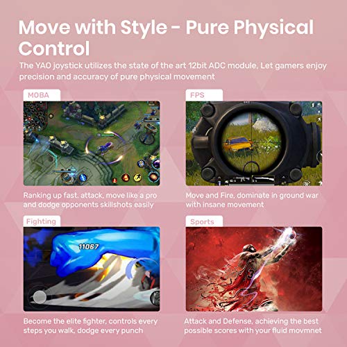 IFYOO Yao L1 PRO Mobile Game Controller Joystick for iPhone (iOS 13.4 or Later, For iOS Mobile Games), Gaming Gamepad Compatible with PUBGG Mobile, Call of Duty Mobile(CODM), Wild Rift, Genshin Impact by IFYOO - Image 3