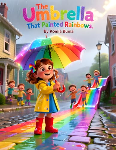 The Umbrella That Painted Rainbows: A Magical Tale of Color, Courage, and Cloudy-Day Wonder