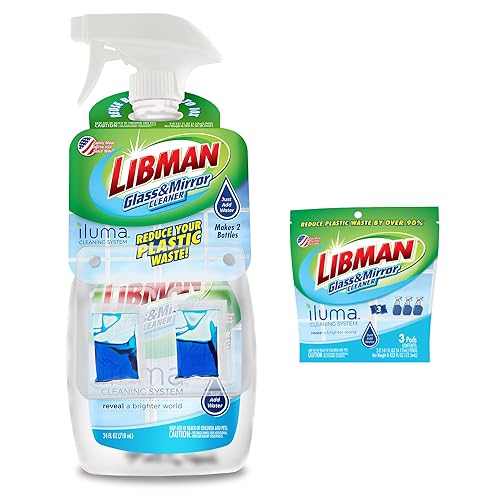 Libman Iluma Glass & Mirror Cleaner | Household Cleaning Products