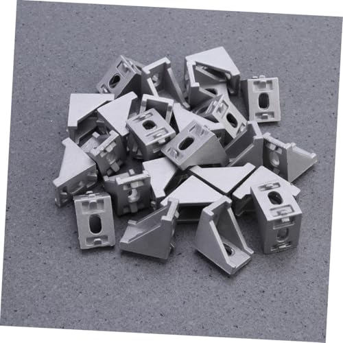 Équerre de jonction robuste en alliage d'aluminium pour liaison d'angle de profilé T