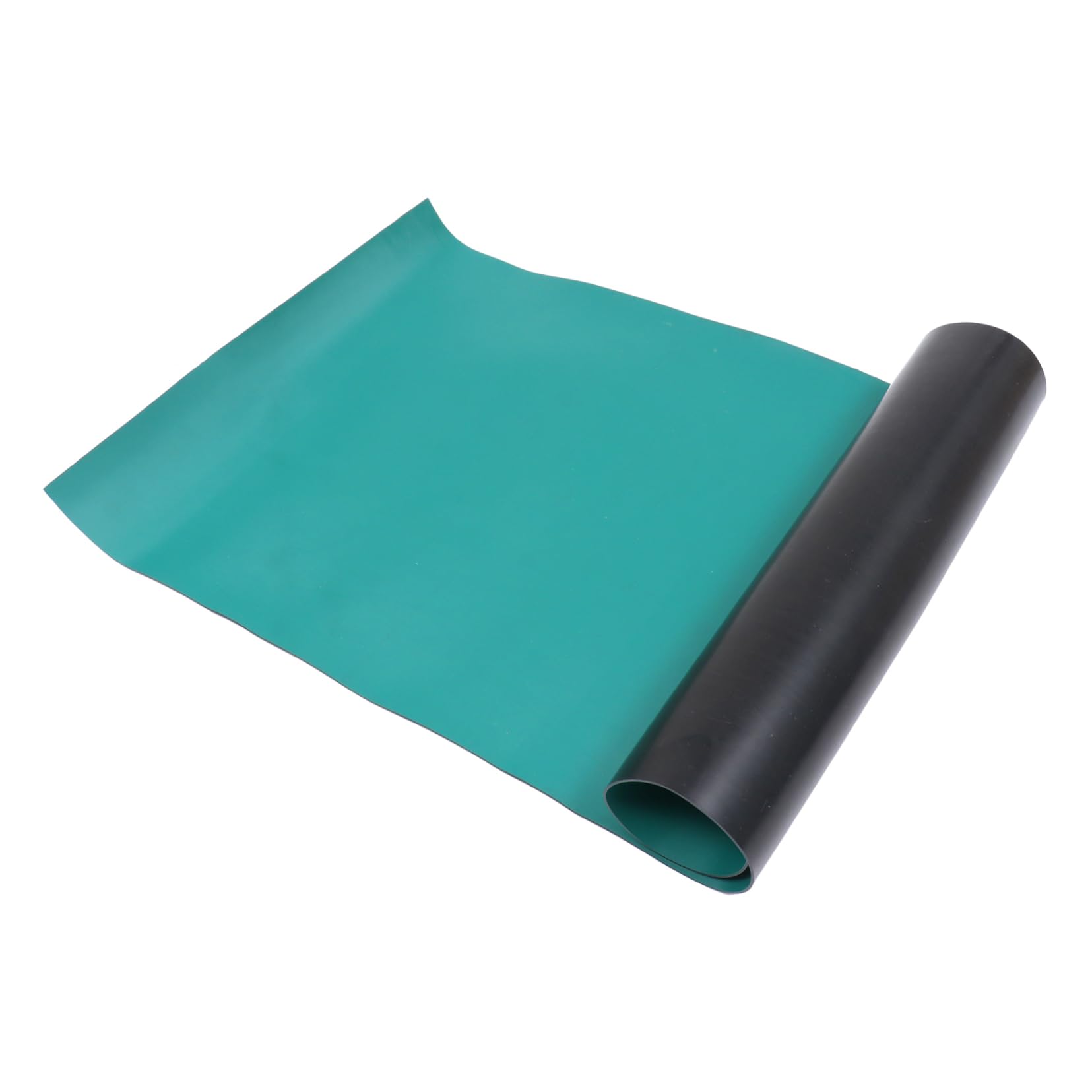 Cabilock Antiestática Mesa Almohadilla Goma Resistente Laboratorio Protección Experimento Equipo Duradero Verde Negro