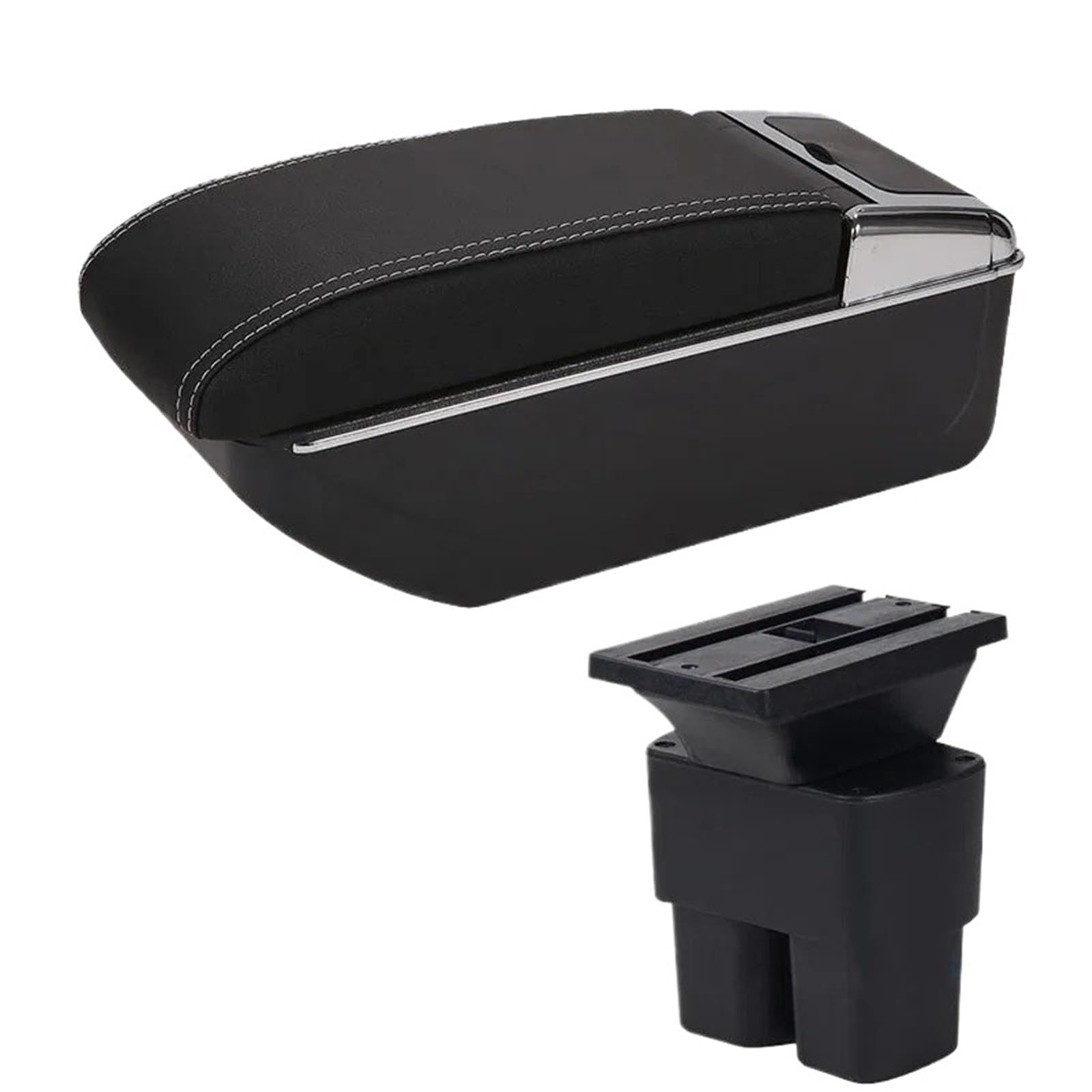 JMOLXURI Car Armrest Box For Nissan For NV200 Armrest Box Center Console