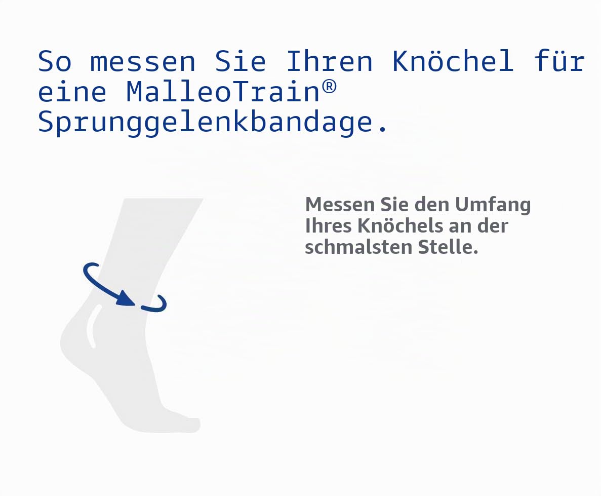 BAUERFEIND MalleoTrain Titanium De Straight - Titan, 2 = Absatzumfang 19-21 cm