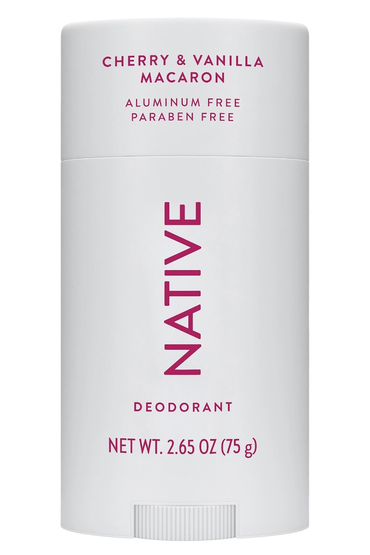 Native Deodorant Cherry & Vanilla Macaron Paraben Aluminum Free