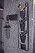 Lockdown Handgun and Tactical Rifle Upper Hanger with Mesh Pockets for Gun Vault Organization, Storage and Security