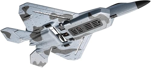 Miniatura 4 de WLtoys XK A180 F22 Raptor 12.598 in Envergadura 2.4GHz 4CH Transmisor RC, control remoto de avión 3D6G modo conmutable de 3-6 ejes, motor sin