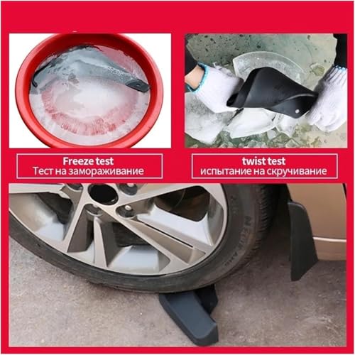 Guardabarros flexibles para Citroën C5 que evitan salpicaduras 3