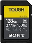 128GB SDXCカード SDカード タフ仕様 SONY ソニー UHS-II Tough Mシリーズ Class10 UHS-II U3 V60 4K R:277MB/s W:150MB/s 海外リテール SF-M128T/T1